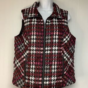 🤑CJBanks ladies plaid vest. Size X - 14W